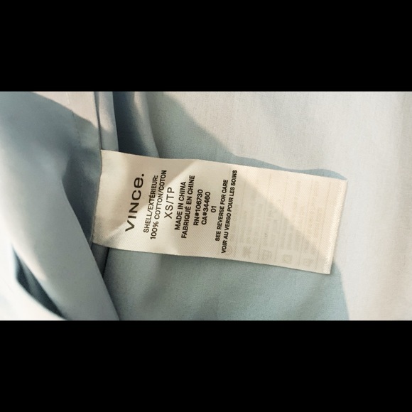 VINCE popover Blouse - Picture 5 of 5